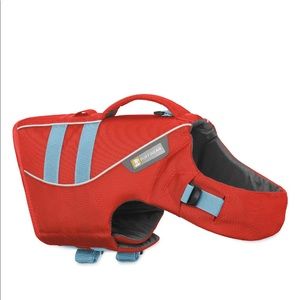 Ruffwear Float Coat Dog PFD, New (never used), Sockeye red, Size Medium